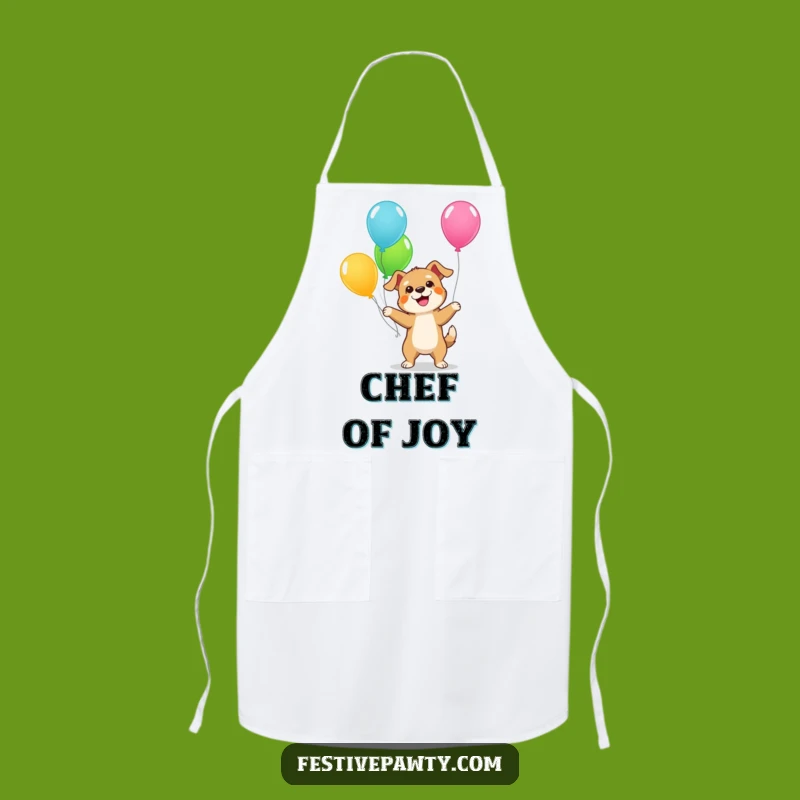 Funny Dog Juggling Chef Apron: Hilarious & Practical for Playful Cooks
