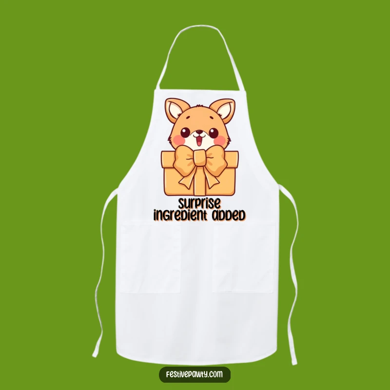Funny Surprised Animal Gift Apron - Kitchen Surprise Funny Gift