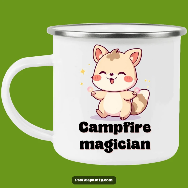 Funny Giggling Animal Camping Mug: Glow Up Your Adventures with This Hilarious Mug!