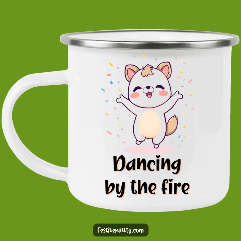 Funny Dancing Animal Camping Mug: Trail Moves - Rugged Funny Gift