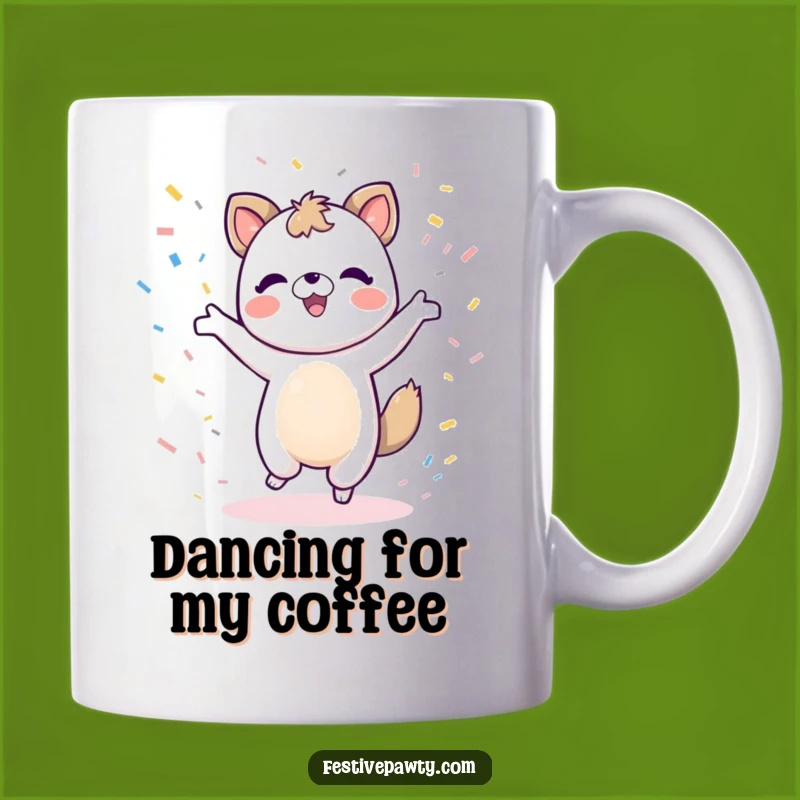 Funny Dancing Animal Mug: Pure Joy - Exquisite Funny Gift for Merriment