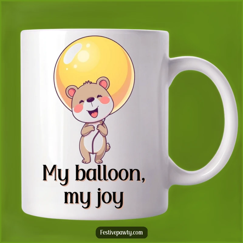 Funny Balloon Animal Mug: Joyful Surprise - Wonderful Funny Gift for All Ages