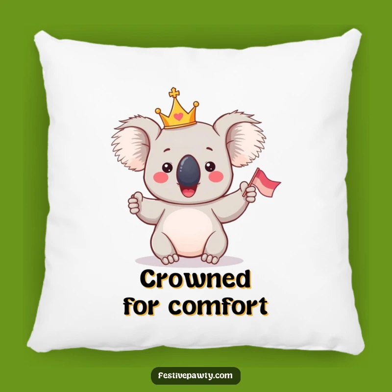 Funny Koala King Pillow - Royal Comfort and Softness
