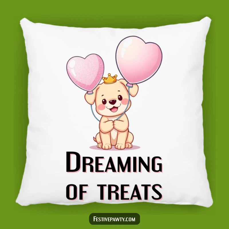 Funny Puppy King Pillow: Soft Crowned Dog Decor, a Comfy Funny Gift for Relaxation!