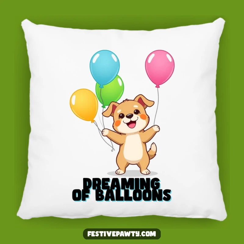 Funny Dog Juggling Pillow: Soft & Hilarious Accent for Cozy Spaces