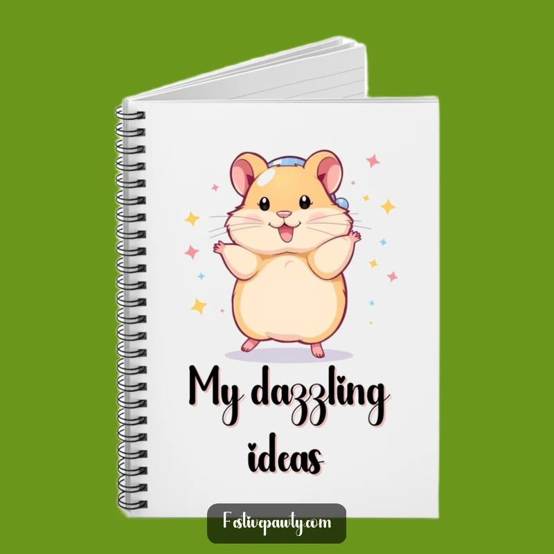 Funny Hamster Disco Notebook: Dancing Rodent Journal, a Groovy Funny Gift for Notes!