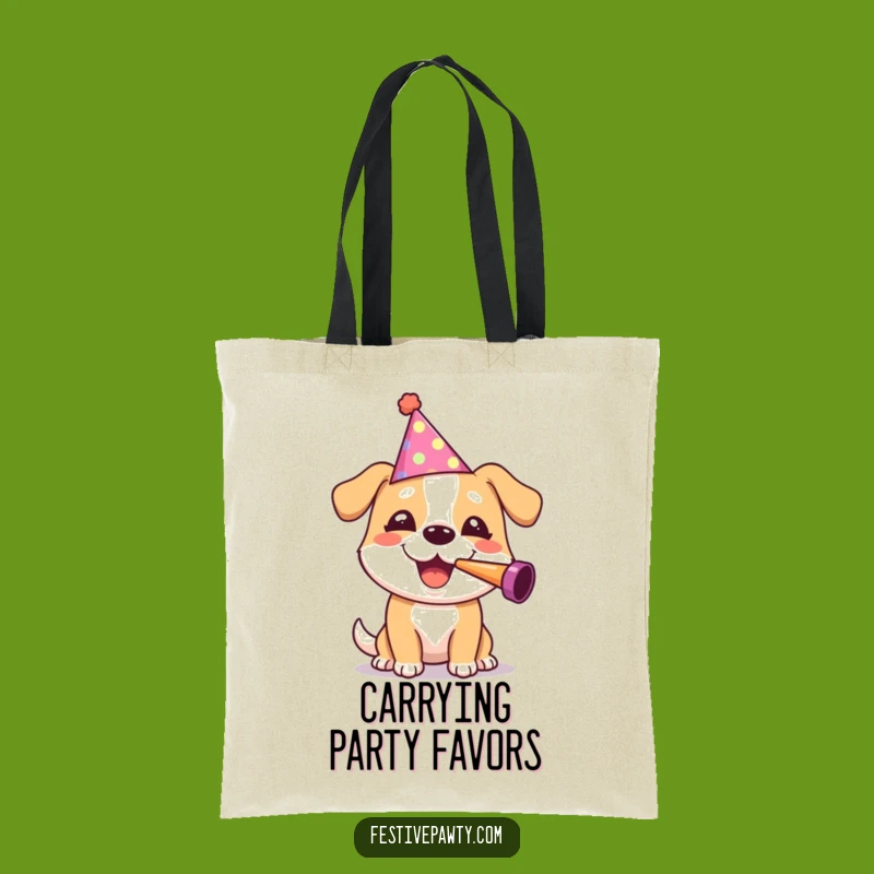 Funny Dog Party Tote Bag: Carry Your Fun Hilariously!