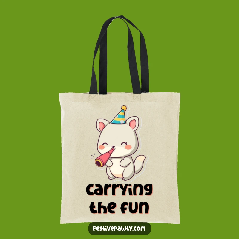 Funny Animal Party Tote Bag: Festival Ready - Chic Funny Gift for Outings